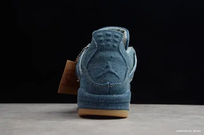 Rep Denim Air Jordan AO2571-401 Nike 4 Levi's x 0505